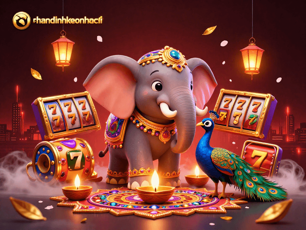 Engage with the vibrant world of nhandinhkeonhacai showcasing rich casino-themed elements.