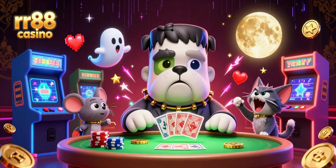 Experience thrilling action at rr88 casino with vibrant characters and exciting game elements.