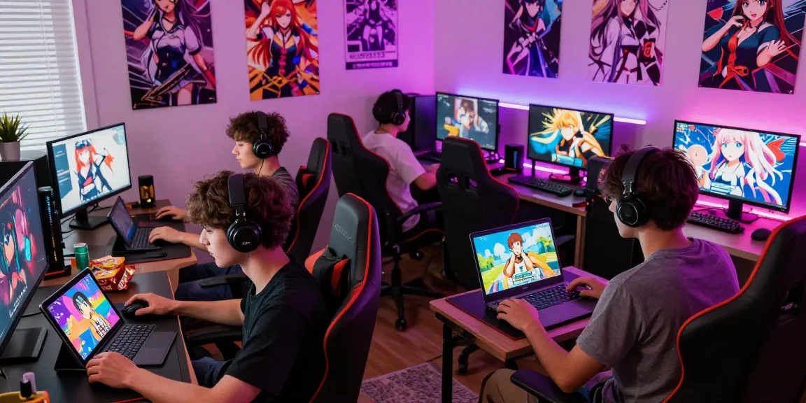 Players enjoying interactive experiences as they play hentai games together in a cozy gaming environment.