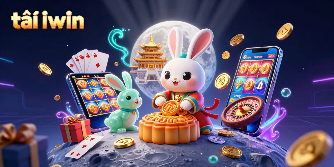 Gain excitement with tải iwin as a moon rabbit reveals poker chips hidden in mooncakes.