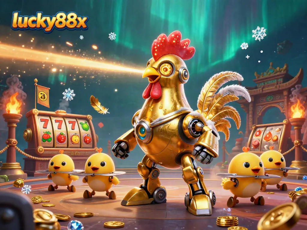Experience the thrill of winning with lucky88x in this vibrant casino adventure featuring dynamic characters and game elements.