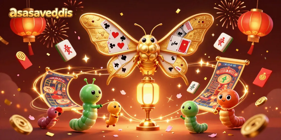Engage with asasavedis in a vibrant 3D casino scene filled with festive elements and casino symbols.