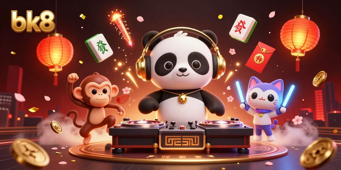 Join bk8 for thrilling gambling adventures featuring vibrant characters and festive elements!