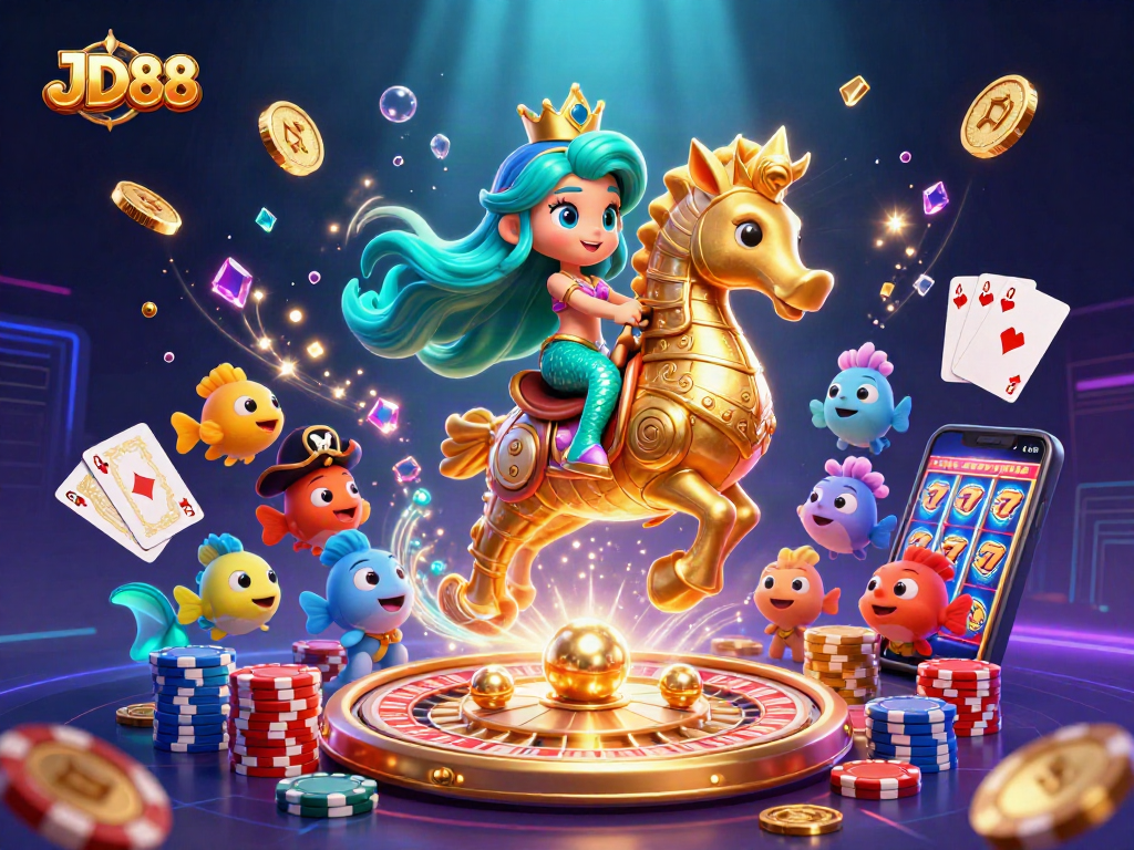 Spin into action at JD88: Experience the thrilling underwater casino adventure!