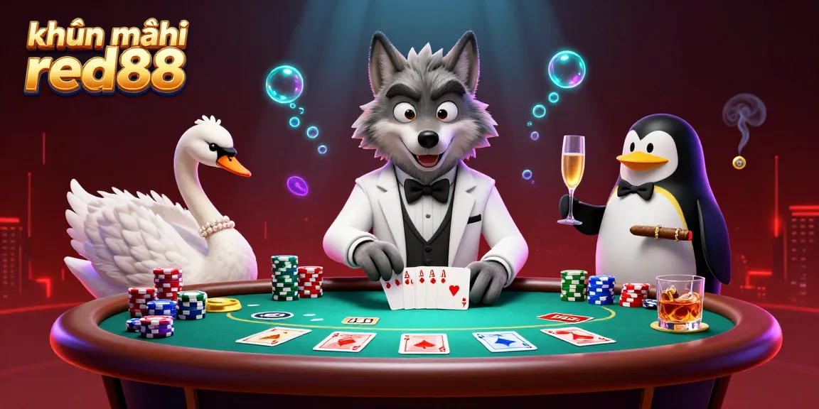 Engage with khuyến mãi red88 thrills at the baccarat table with unique canine and avian dealers.
