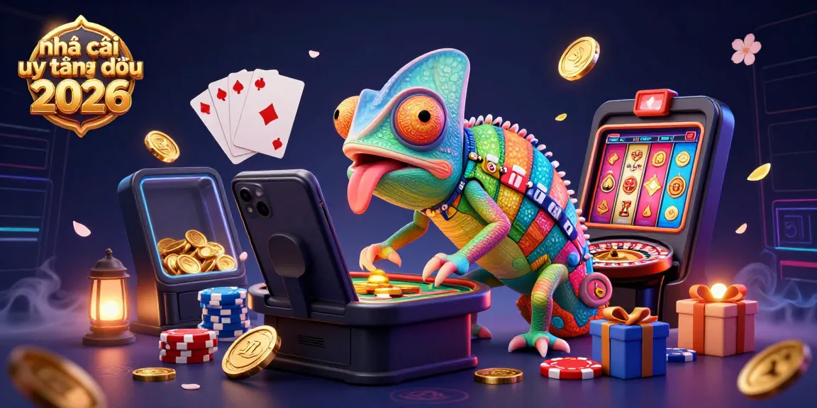 Experience the thrill at nhà cái uy tín hàng đầu 2026 with a vibrant casino scene featuring colorful games.