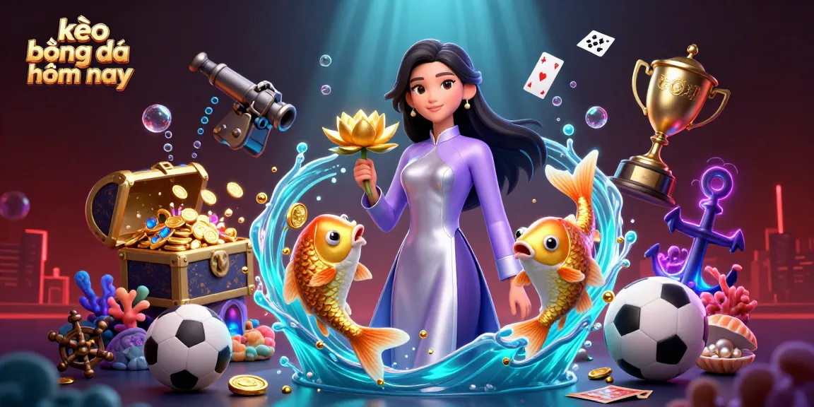 Bet on kèo bóng đá hôm nay with vibrant casino elements and dynamic sports visuals