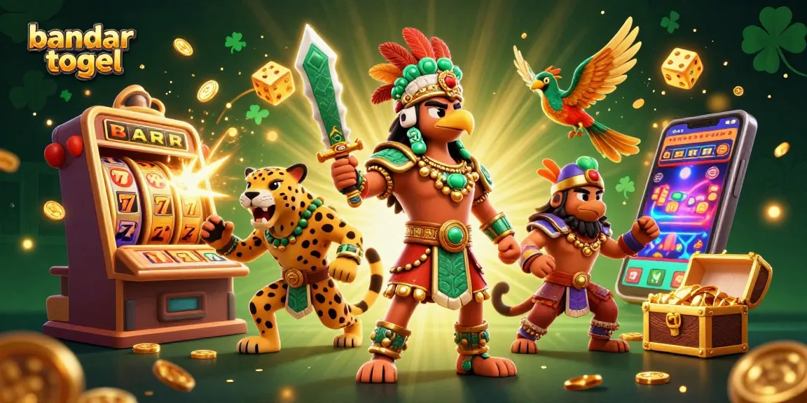 Win big with bandar togel in a vibrant, dynamic casino scene bursting with action and excitement.