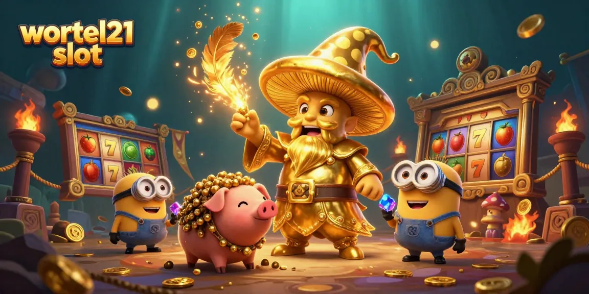 Engage in the thrilling wortel21 slot adventure with magical characters and vibrant casino elements.