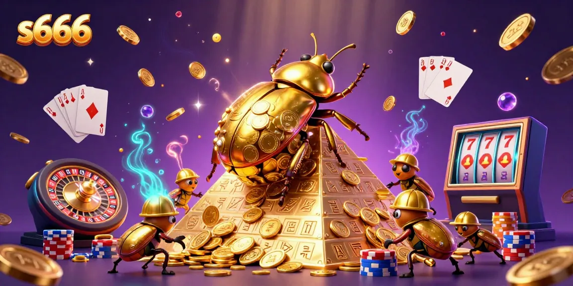 Engage with thrilling s666 casino adventures through dazzling golden treasures and vibrant gaming symbols.