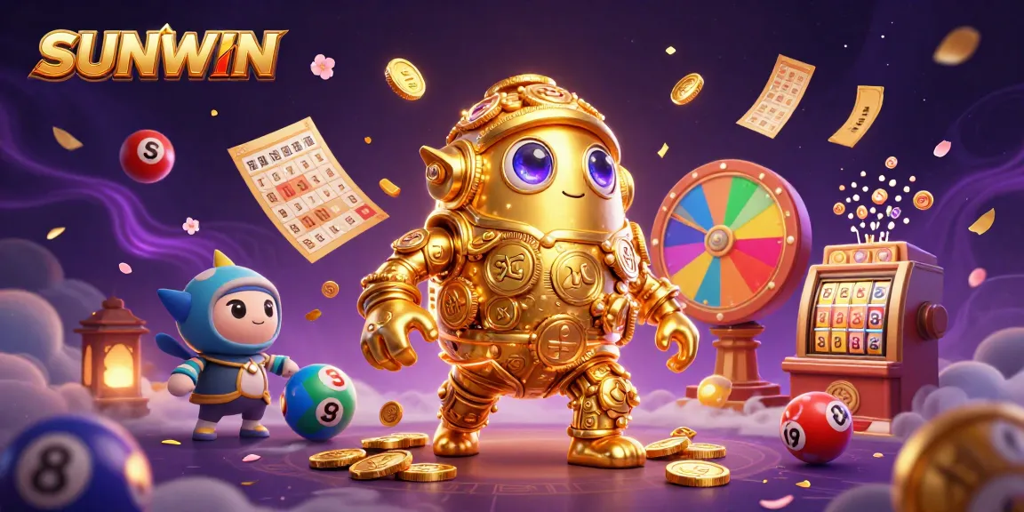 Engage with SUNWIN's thrilling casino games featuring a magical golem and lottery elements.