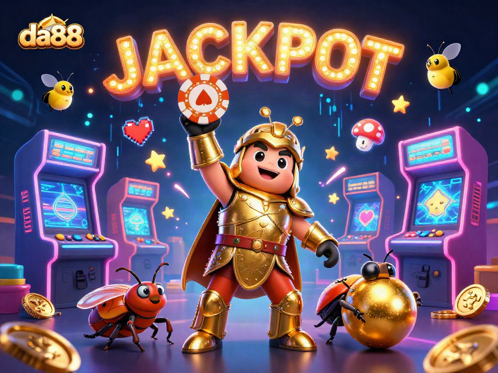 Experience jackpot excitement with da88 through vibrant gaming elements and dynamic characters.