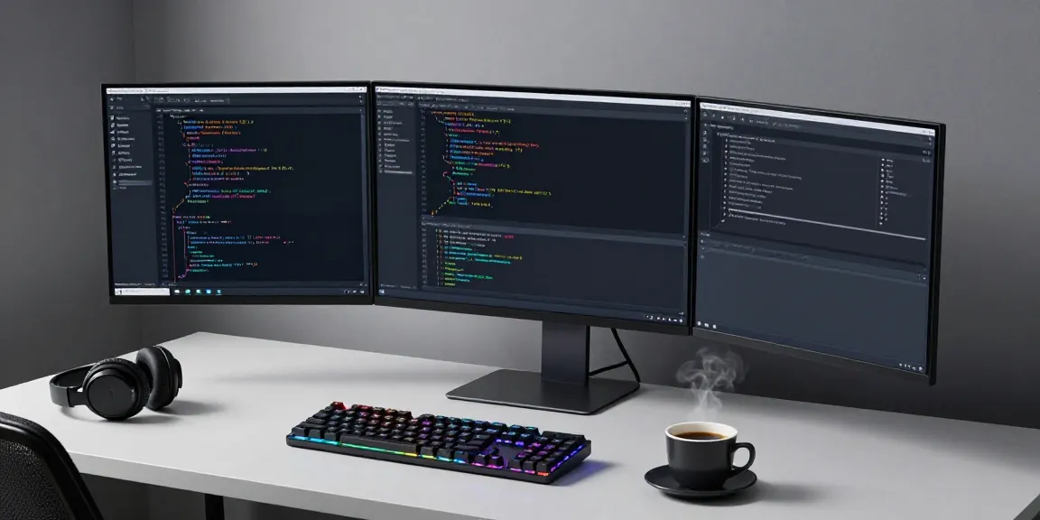 .co.uk renewal price displayed in modern software development workspace, featuring high-tech gadgets and programming tools.