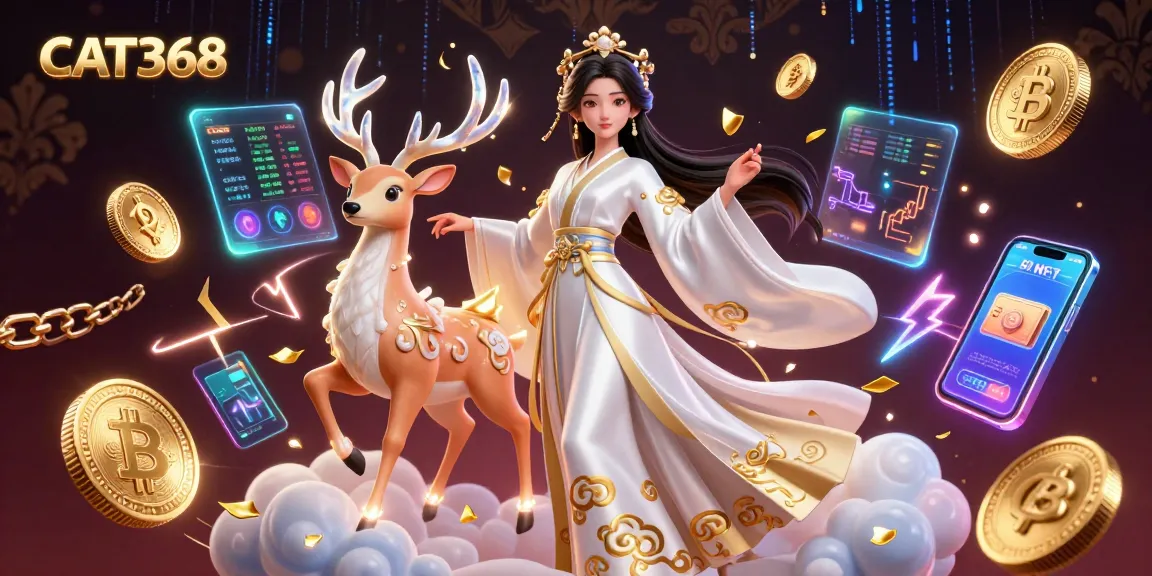 Experience the excitement of CAT368 with advanced casino imagery showcasing vibrant game elements.