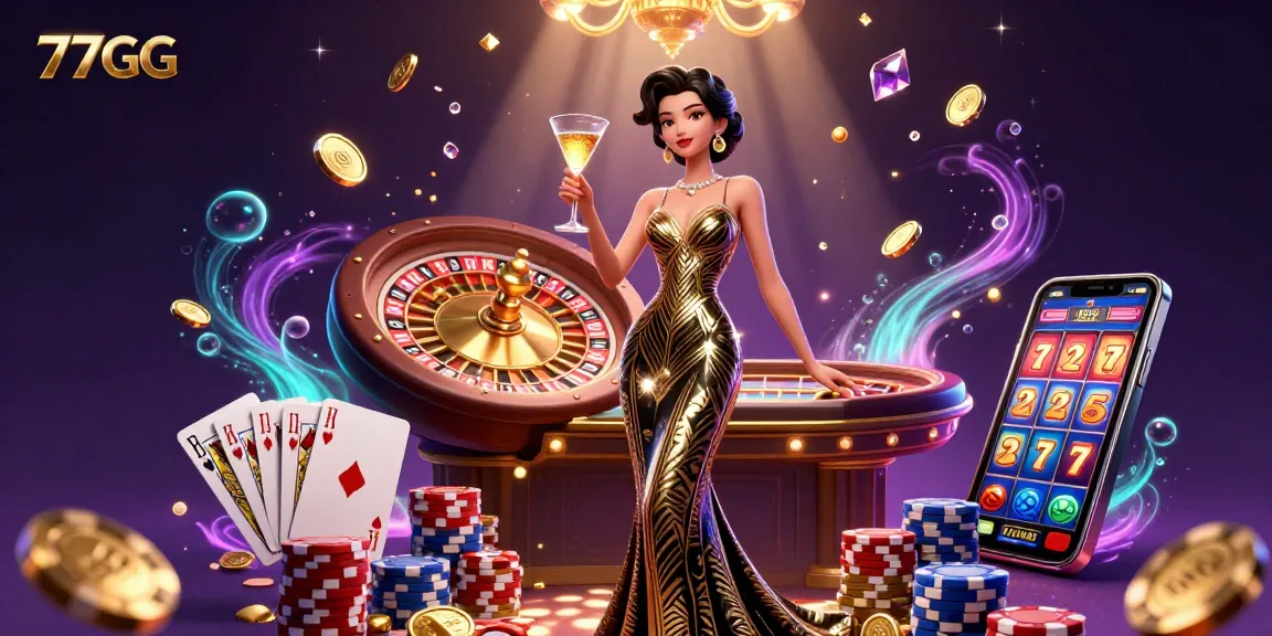 Experience thrilling casino action with 77GG as stunning jackpots and glamorous gameplay unfold.
