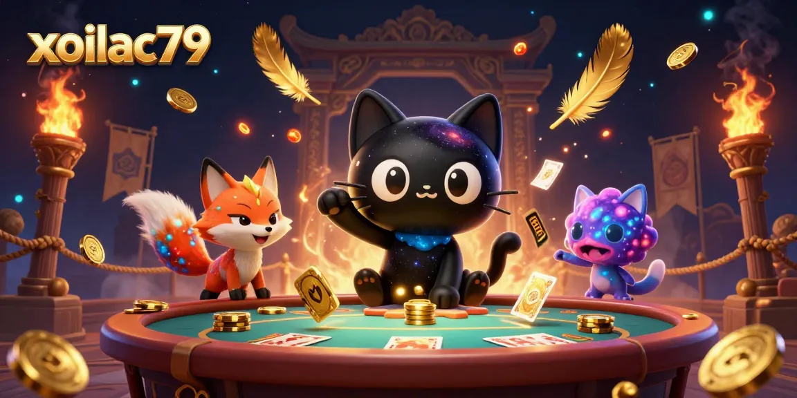 Experience thrilling wins at xoilac79 with dynamic golden chips and cosmic charm in action.