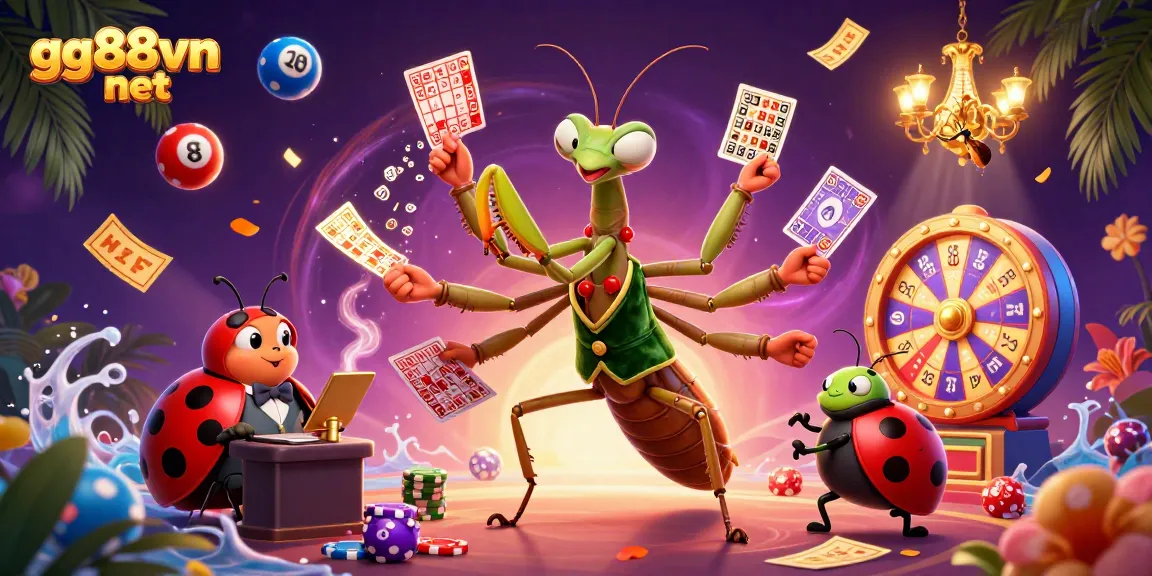 Experience lively lottery action at gg88vn net with vibrant bingo cards and dynamic lottery balls.