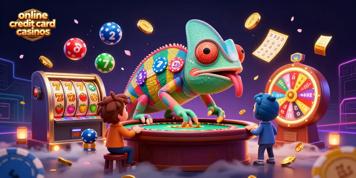 Experience the thrills of online credit card casinos featuring colorful slots and dynamic gameplay.