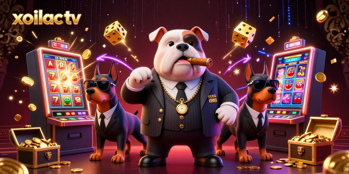 Experience thrilling action with xoilac tv in a vibrant, dynamic 3D casino scene.