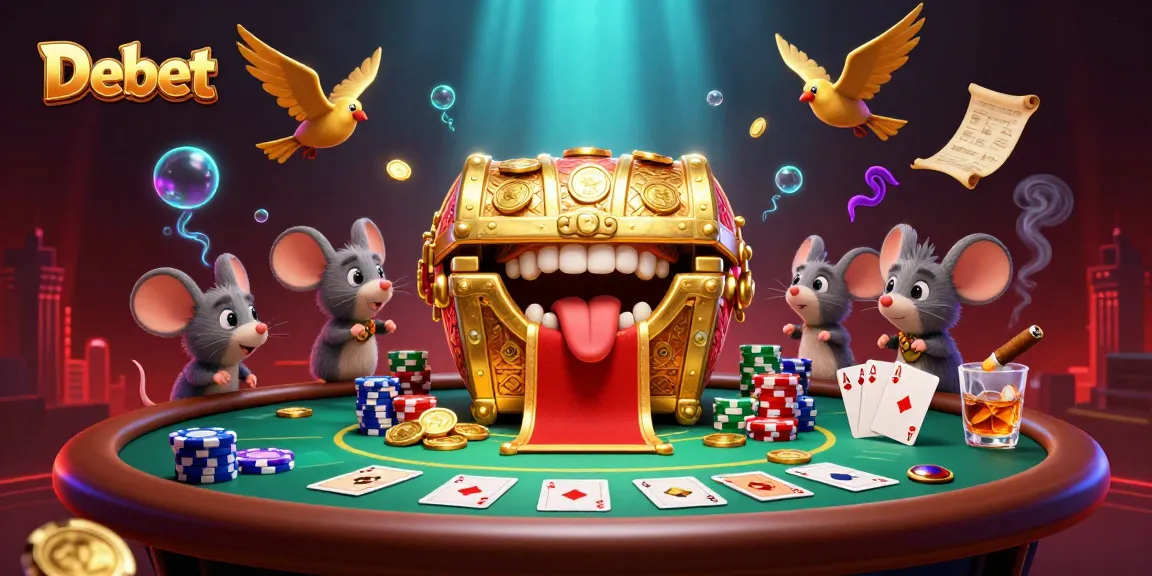 Engage in thrilling gameplay at Debet's vibrant casino, featuring dynamic poker and immersive treasures.
