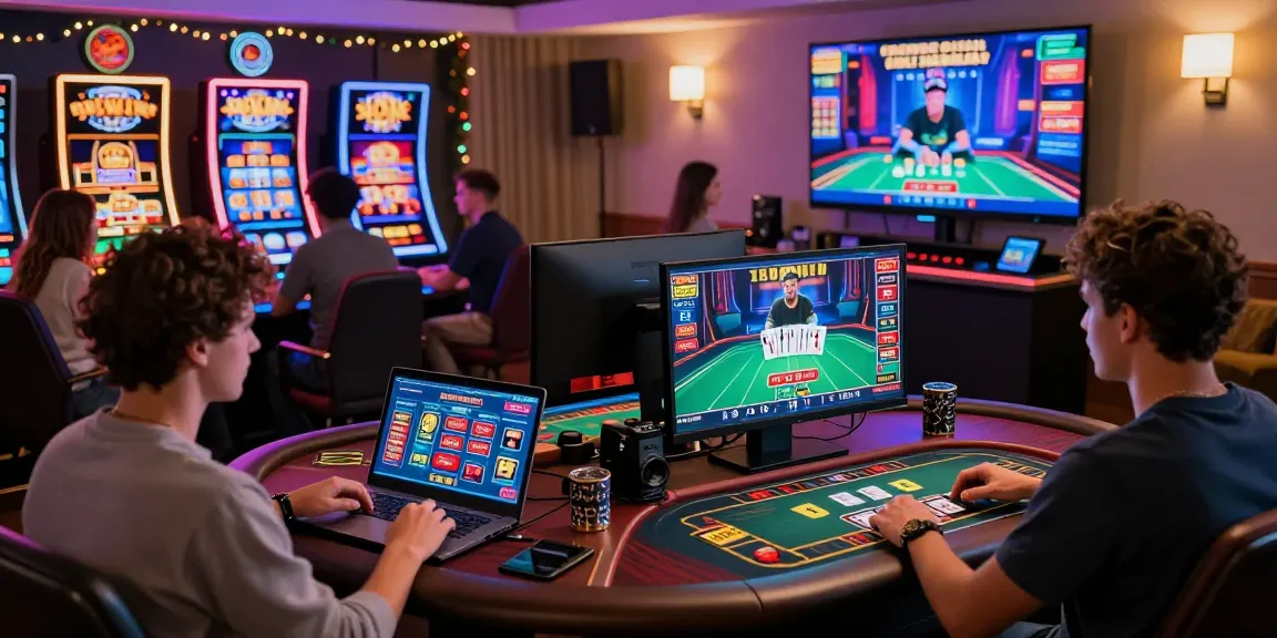 Exciting online gaming environment at https://pavilions.org.uk showcasing diverse players enjoying immersive casino games with modern technology.