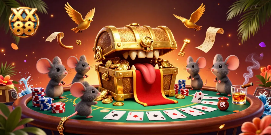 Experience thrilling gaming with XX 88 in vibrant casino style, showcasing poker elements and excitement.