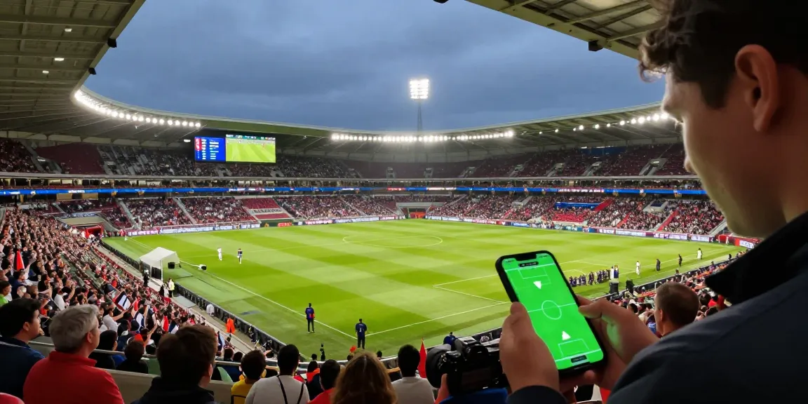 Live World cup - Cabong TV betting predictions and match odds captured in an exciting stadium scene.